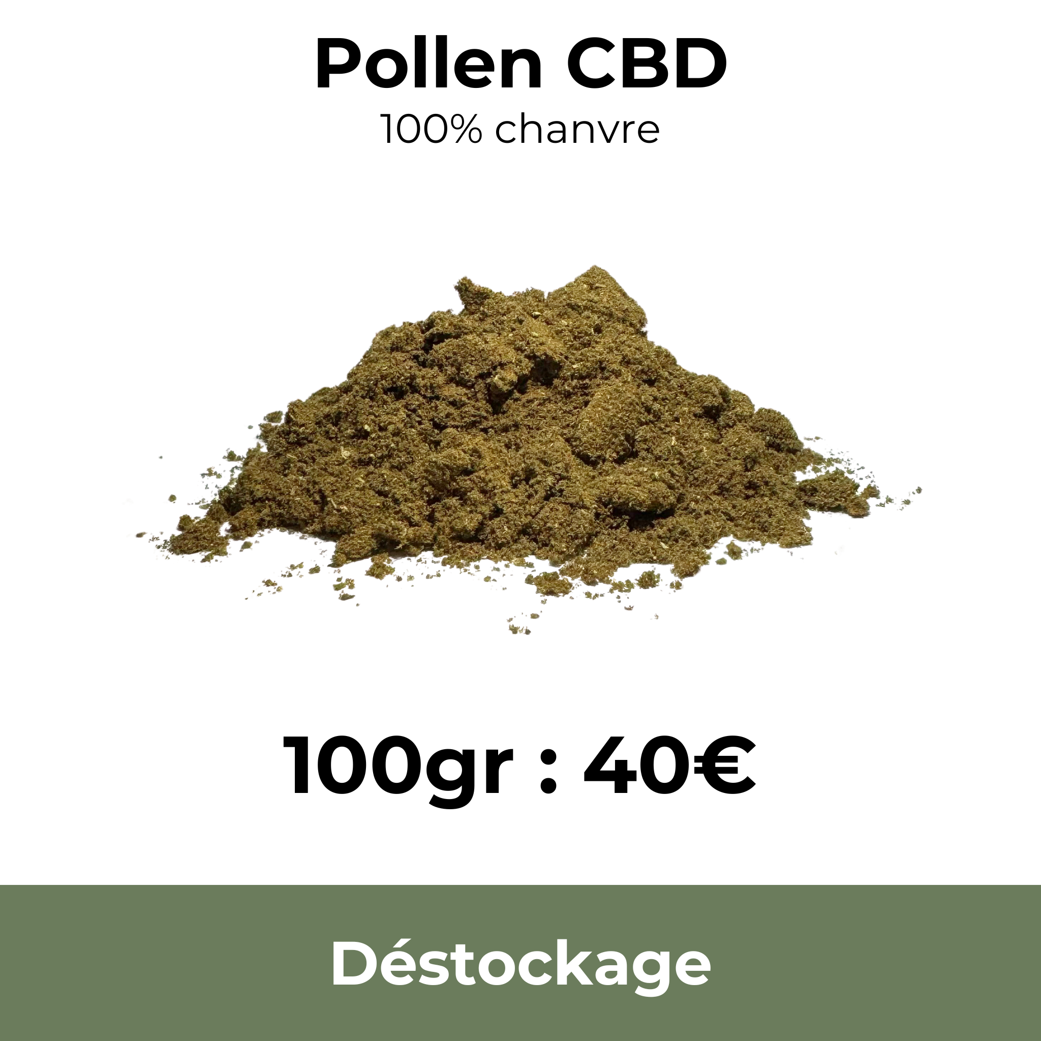 Pollen CBD - 100gr