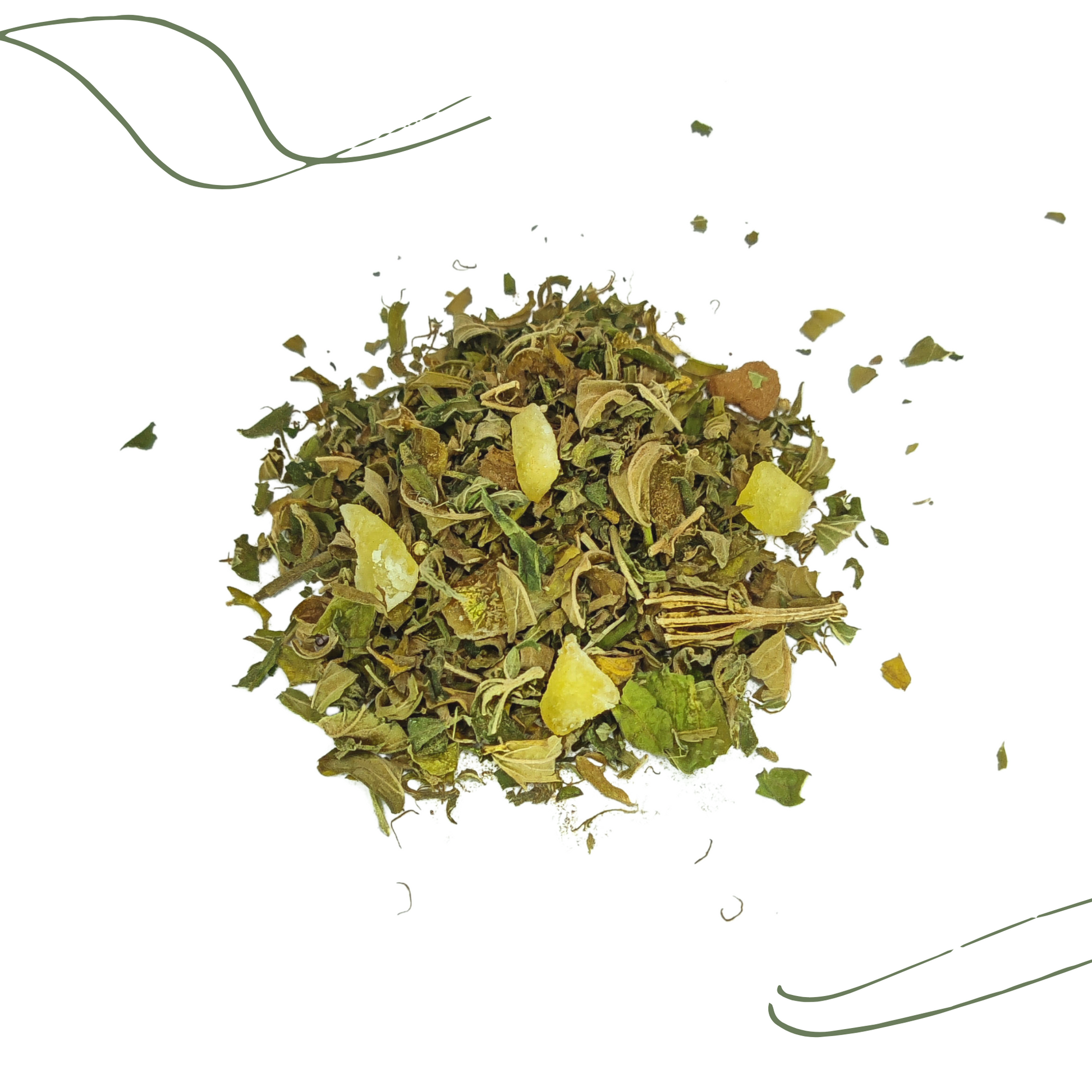 Chanvre, pomme, cannelle & gingembre