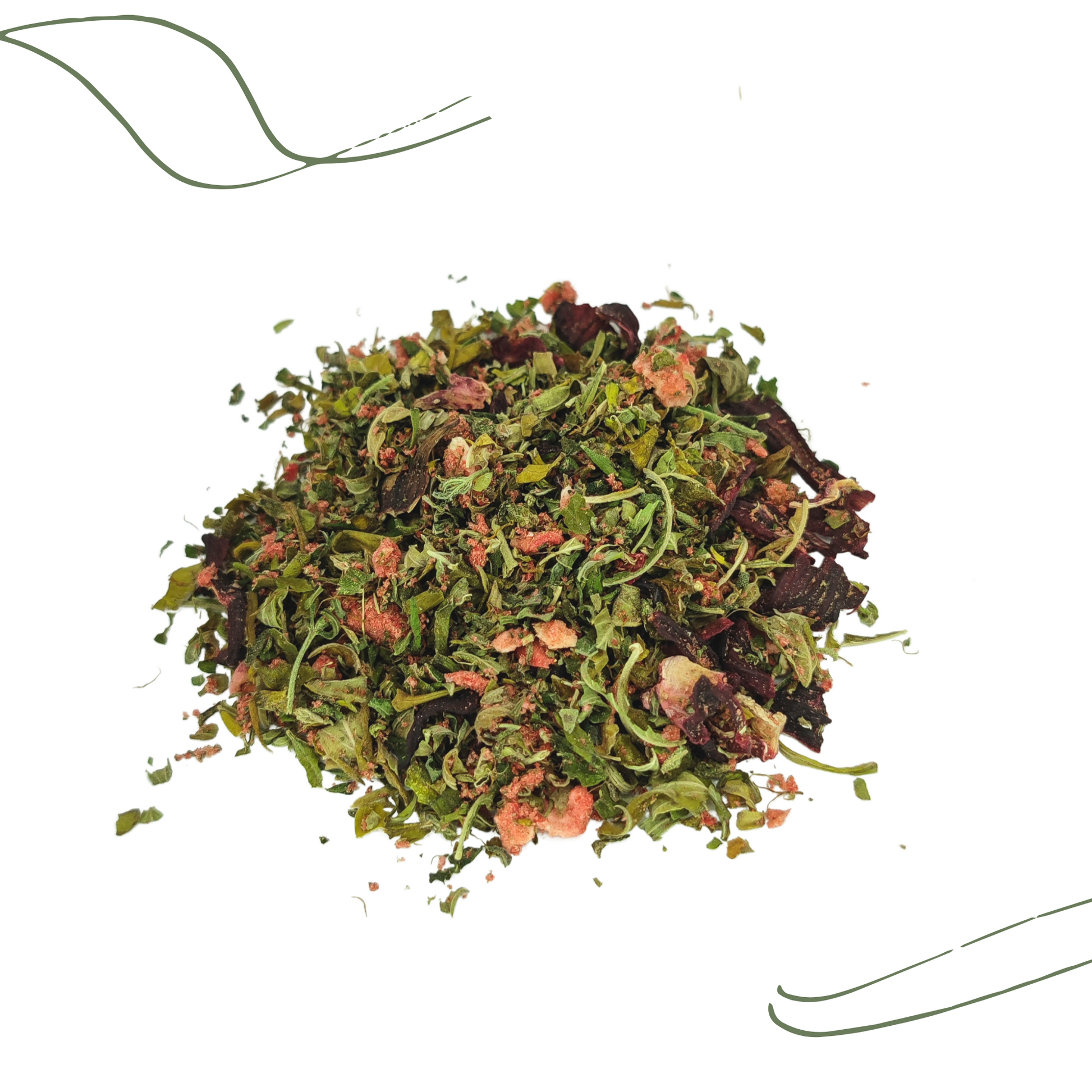 Chanvre, fraise & hibiscus