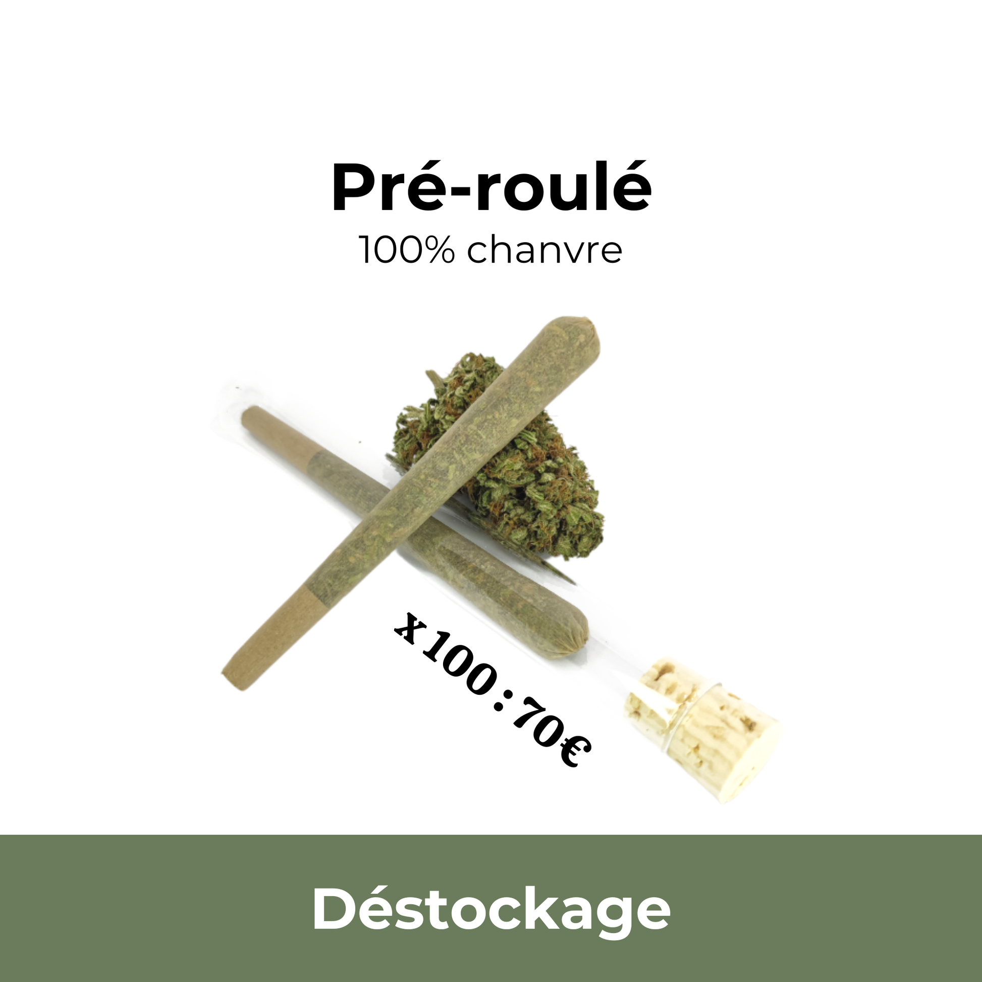 Pré-roulé x100