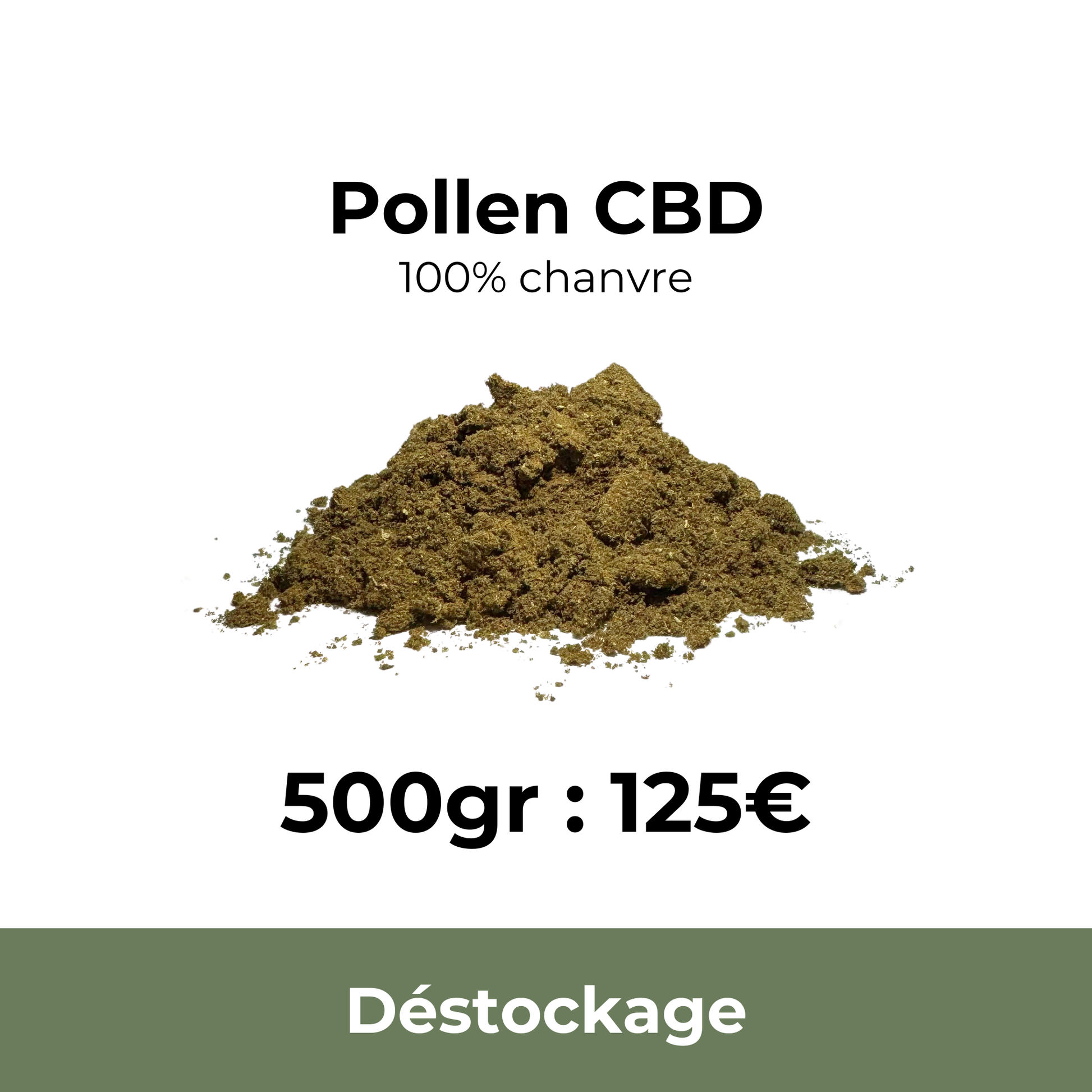 Pollen CBD - 500gr