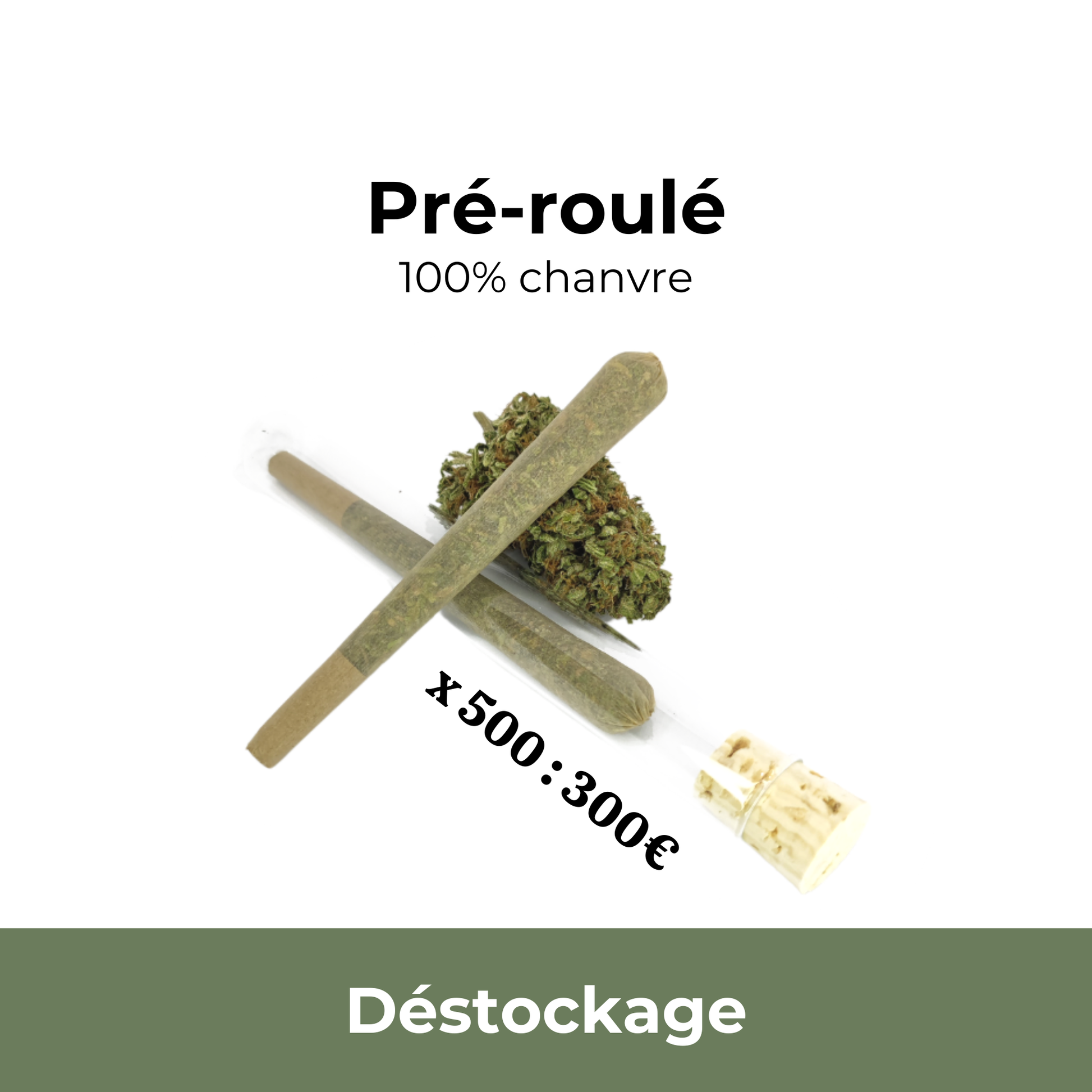 Pré-roulé x500