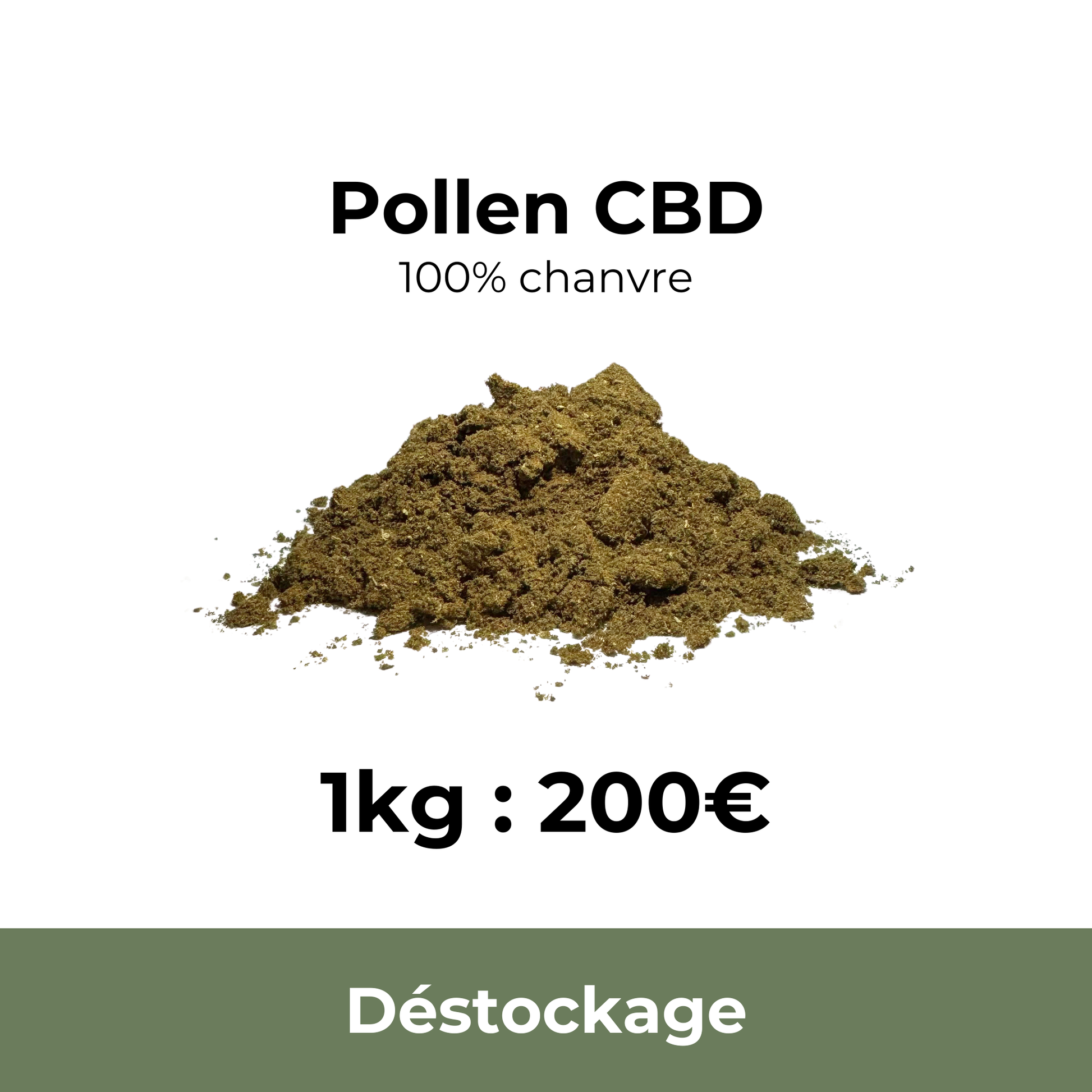 Pollen CBD - 1kg